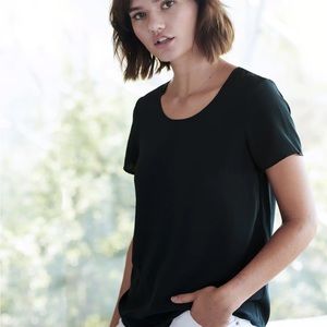 Quince Washable Stretch Silk Shirt